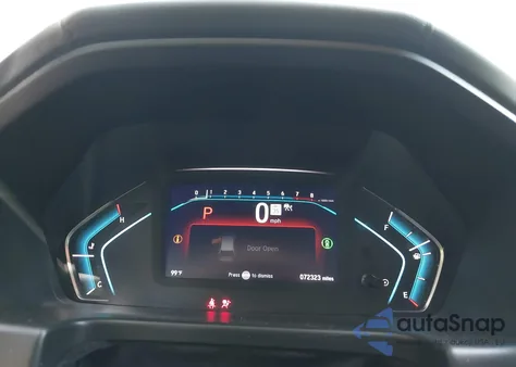 2022 Honda Odyssey Touring z USA, uszkodzony, nr VIN 5FNRL6H86NB038451